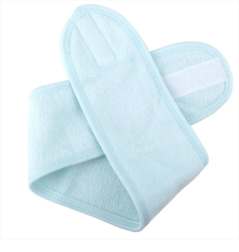 1Pcs Facial Headband Terry Cloth Hair Bands Adjustable Face Wash Headband for Face Washing,Shower, Yoga ,Makeup Wrap Accessories