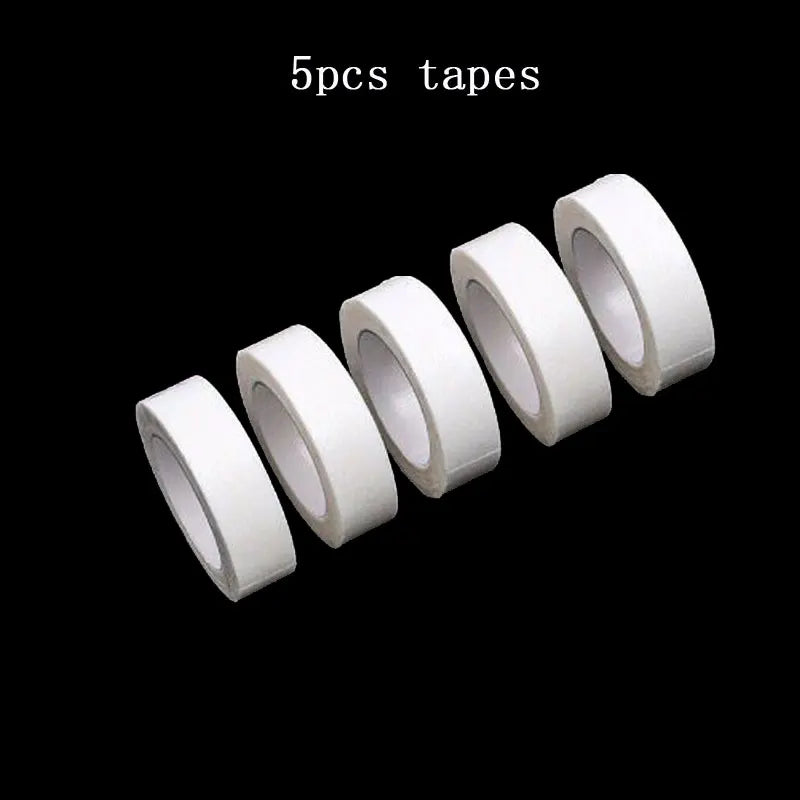 1/3/5 Pcs Eyelash Extension Lint Free Eye Pads White Adhesive Micropore Tape Breathable Under Patch Non-woven Make Up Tools