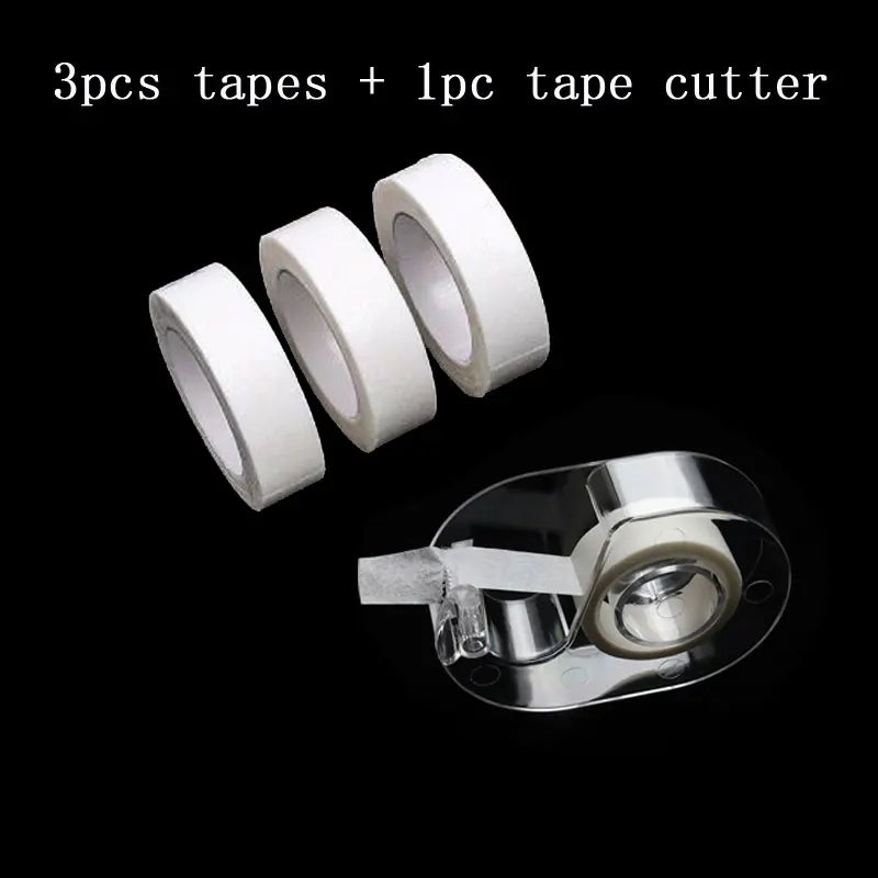 1/3/5 Pcs Eyelash Extension Lint Free Eye Pads White Adhesive Micropore Tape Breathable Under Patch Non-woven Make Up Tools