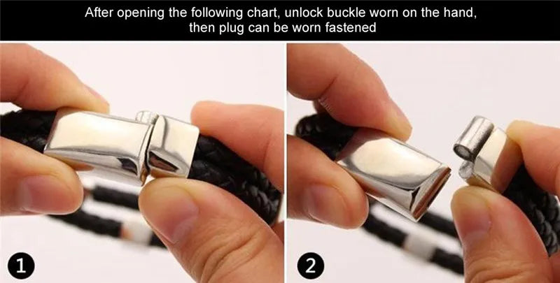 6mmTiger Eye Bead Norse Bear Head Viking Skull Cross Bracelet Men Stainless Steel Eye of Horus/Tree of Life Bangle Charm Jewelry