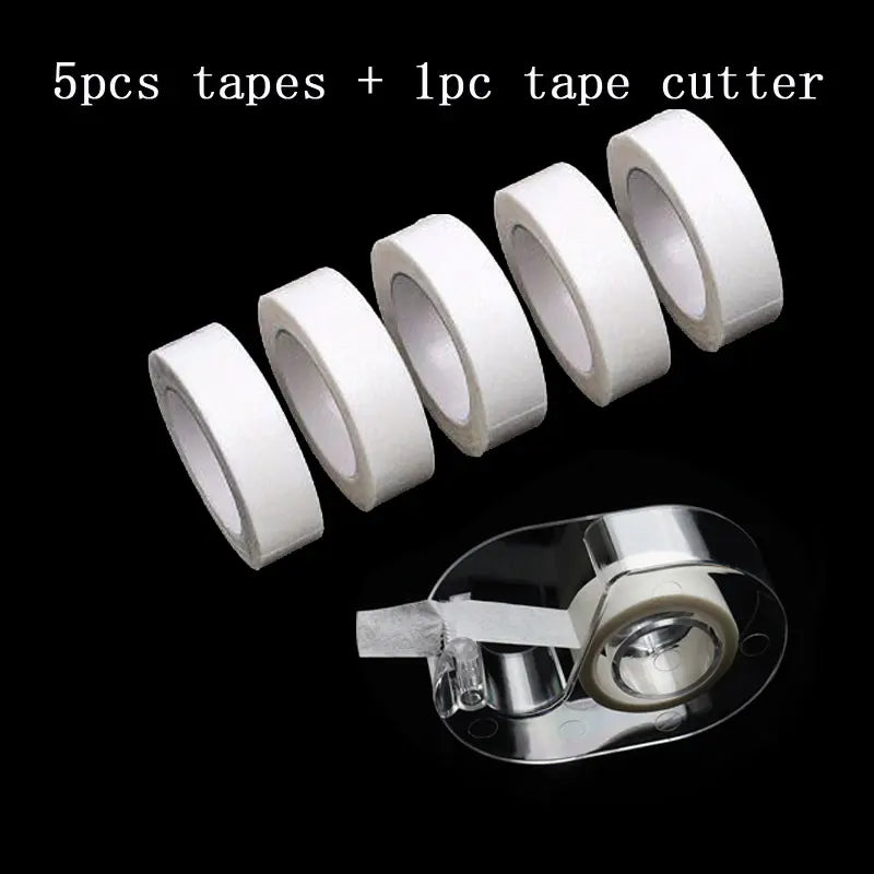 1/3/5 Pcs Eyelash Extension Lint Free Eye Pads White Adhesive Micropore Tape Breathable Under Patch Non-woven Make Up Tools