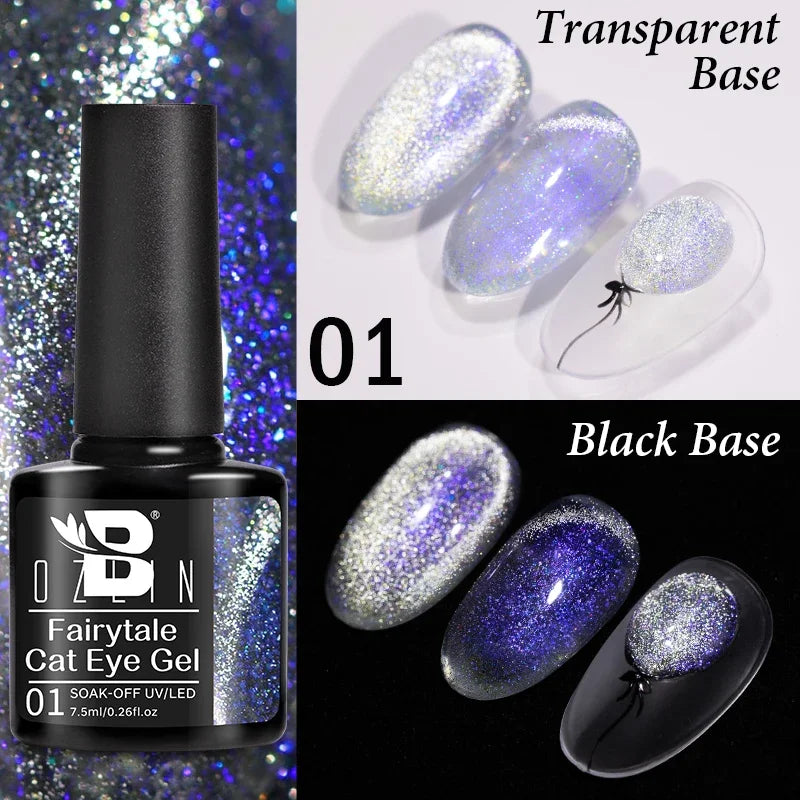 AWStorG 15ml One Step Gel Polish 9 In 1 Diamond Top Coat  Reinforce Long Lasting UV Soak Off Gel Varnish High Light Nail Art