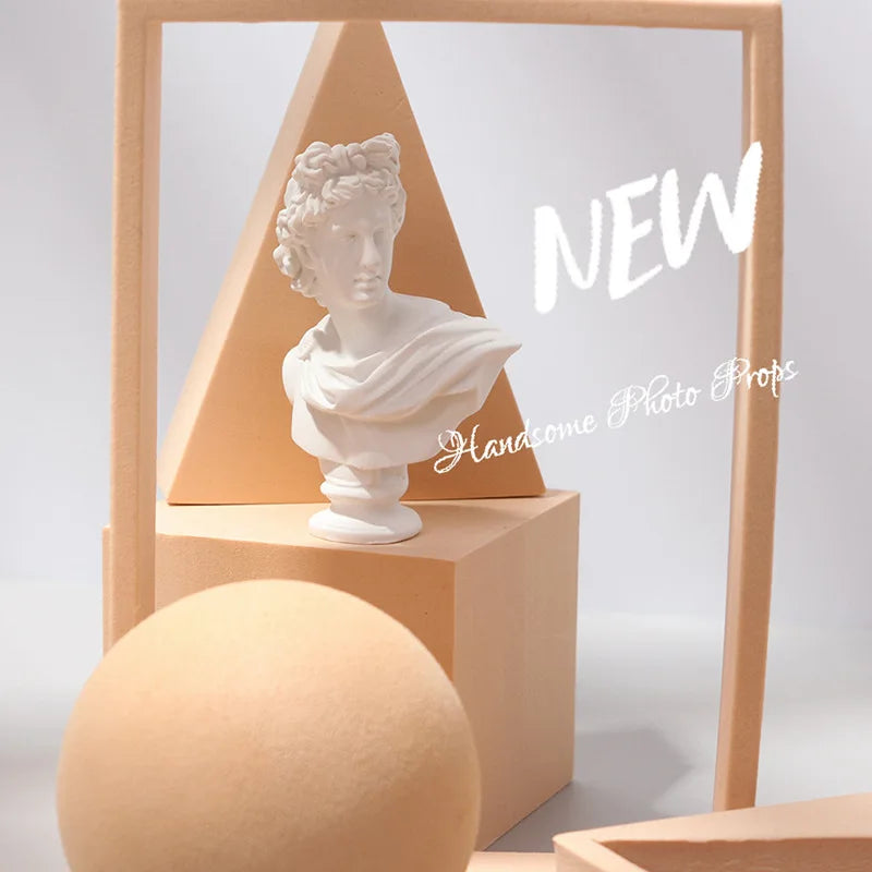 Ins Photography Accessories Geometric Cube Kits Background  Art Photo Props for Lipstick Jewelry Toy Skincare Beauty products