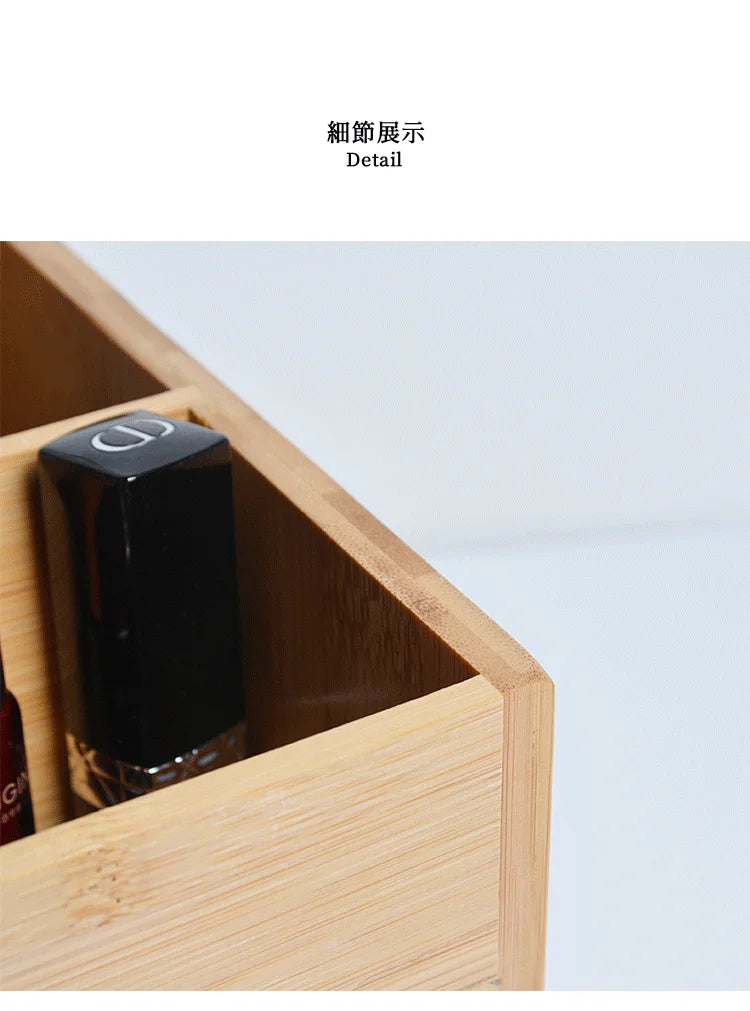 【Zhubai Home】Japanese Desktop Cosmetics Lipstick Jewelry Storage Box Drawer Dressing Table Skin Care Finishing