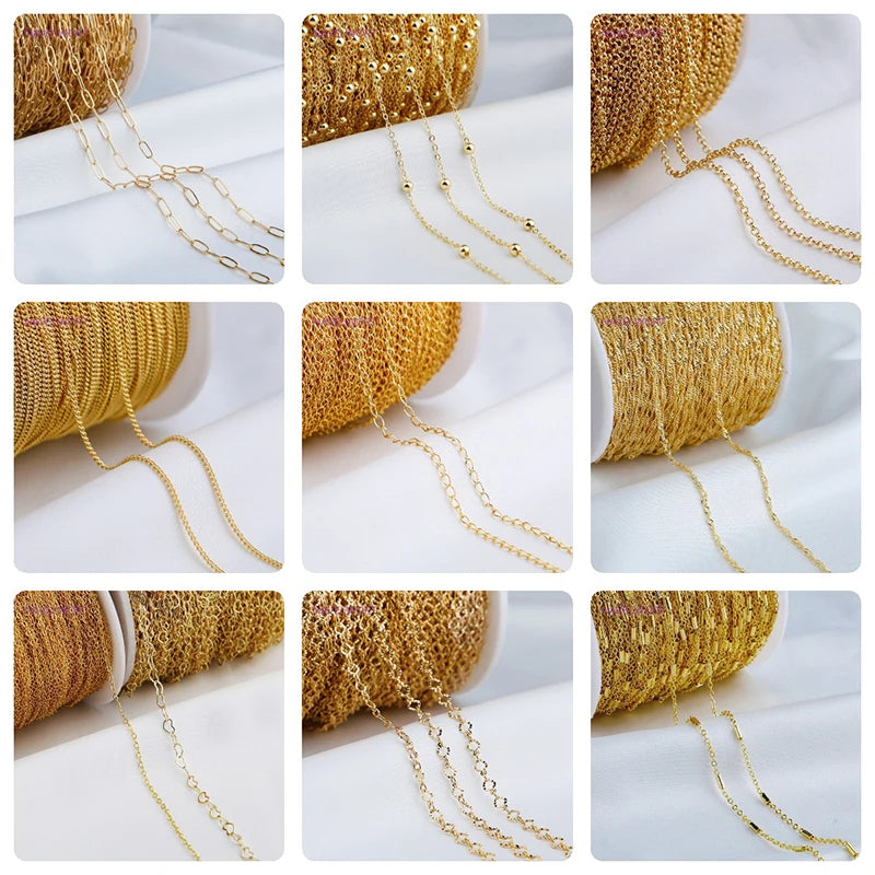 4MM 18K Gold Plated Flower Cup Pearl Pendant Mounting Connectors With Cap And Peg For DIY Jewelry Making Accessories Wholesale