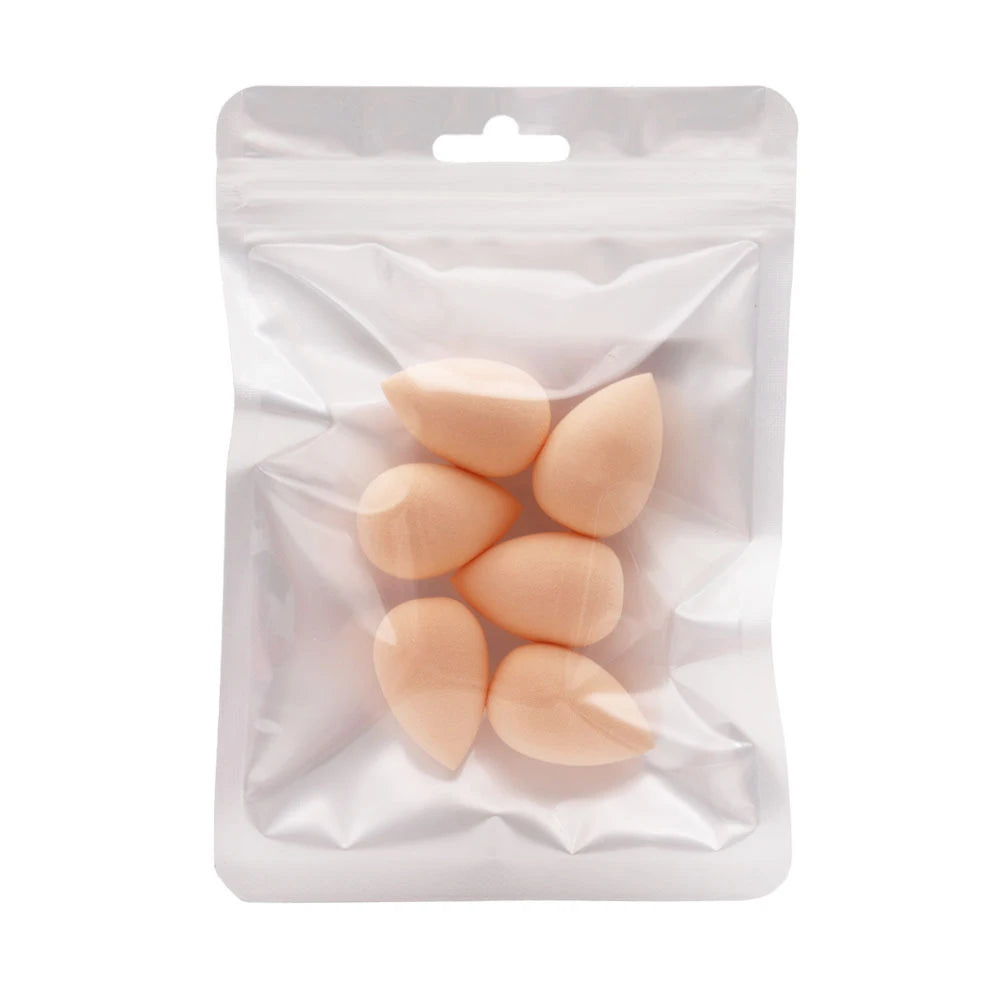 6pcs Mini Makeup Sponge Powder Beauty Sponge Makeup Concealer Liquid Foundation Face Beauty Cosmetic Sponge Make Up Accessories