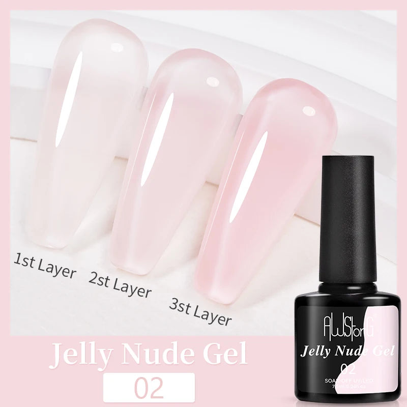 AWStorG 15ml One Step Gel Polish 9 In 1 Diamond Top Coat  Reinforce Long Lasting UV Soak Off Gel Varnish High Light Nail Art