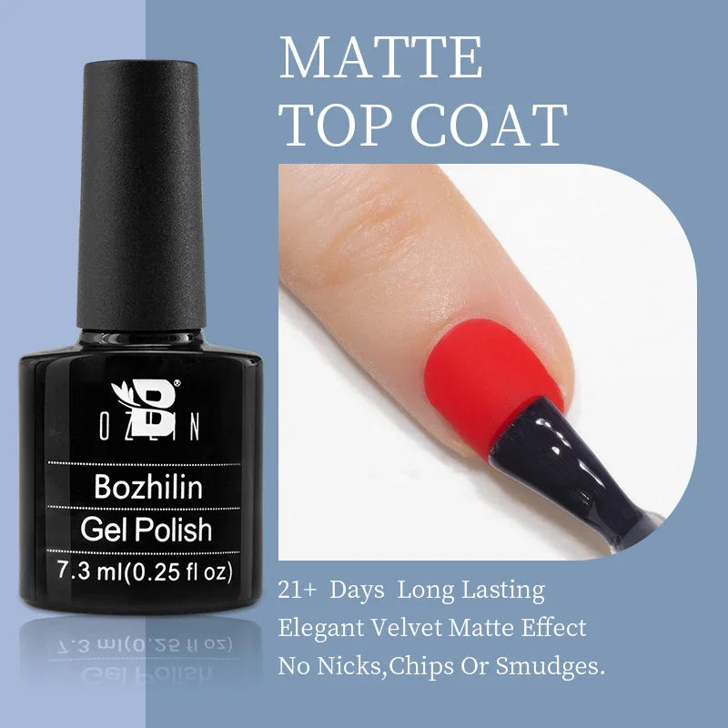 AWStorG 15ml One Step Gel Polish 9 In 1 Diamond Top Coat  Reinforce Long Lasting UV Soak Off Gel Varnish High Light Nail Art