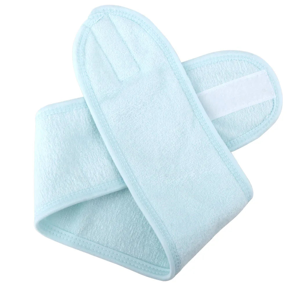 1Pcs Facial Headband Terry Cloth Hair Bands Adjustable Face Wash Headband for Face Washing,Shower, Yoga ,Makeup Wrap Accessories