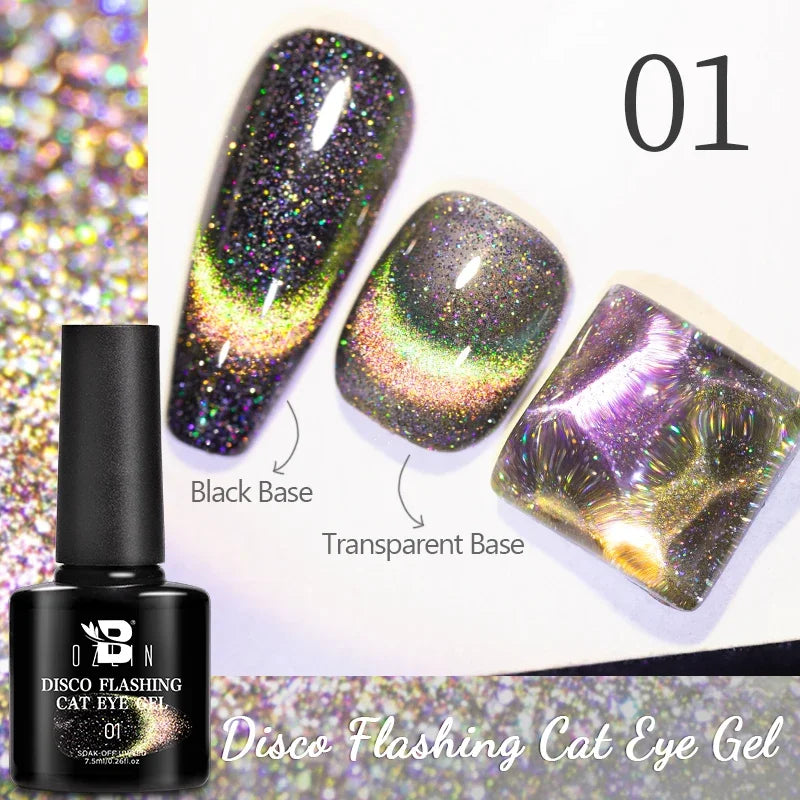 AWStorG 15ml One Step Gel Polish 9 In 1 Diamond Top Coat  Reinforce Long Lasting UV Soak Off Gel Varnish High Light Nail Art