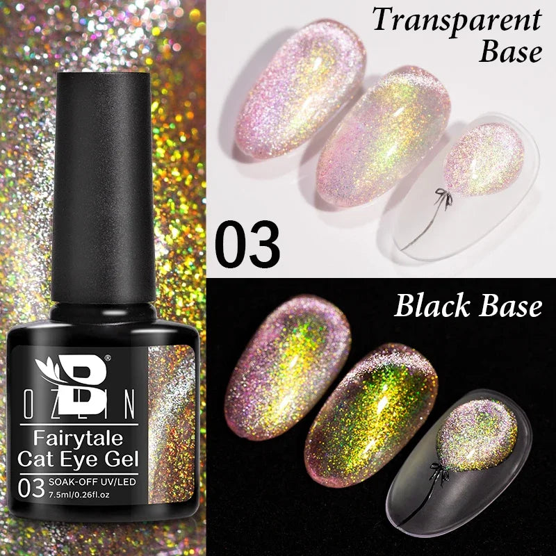 AWStorG 15ml One Step Gel Polish 9 In 1 Diamond Top Coat  Reinforce Long Lasting UV Soak Off Gel Varnish High Light Nail Art