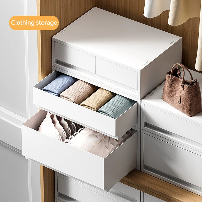 6-Tier Desk Organizer with Drawers Box Office Supplies Jewelry Cosmetics Storage Portable Divider Box Lipstick Skincare Holder