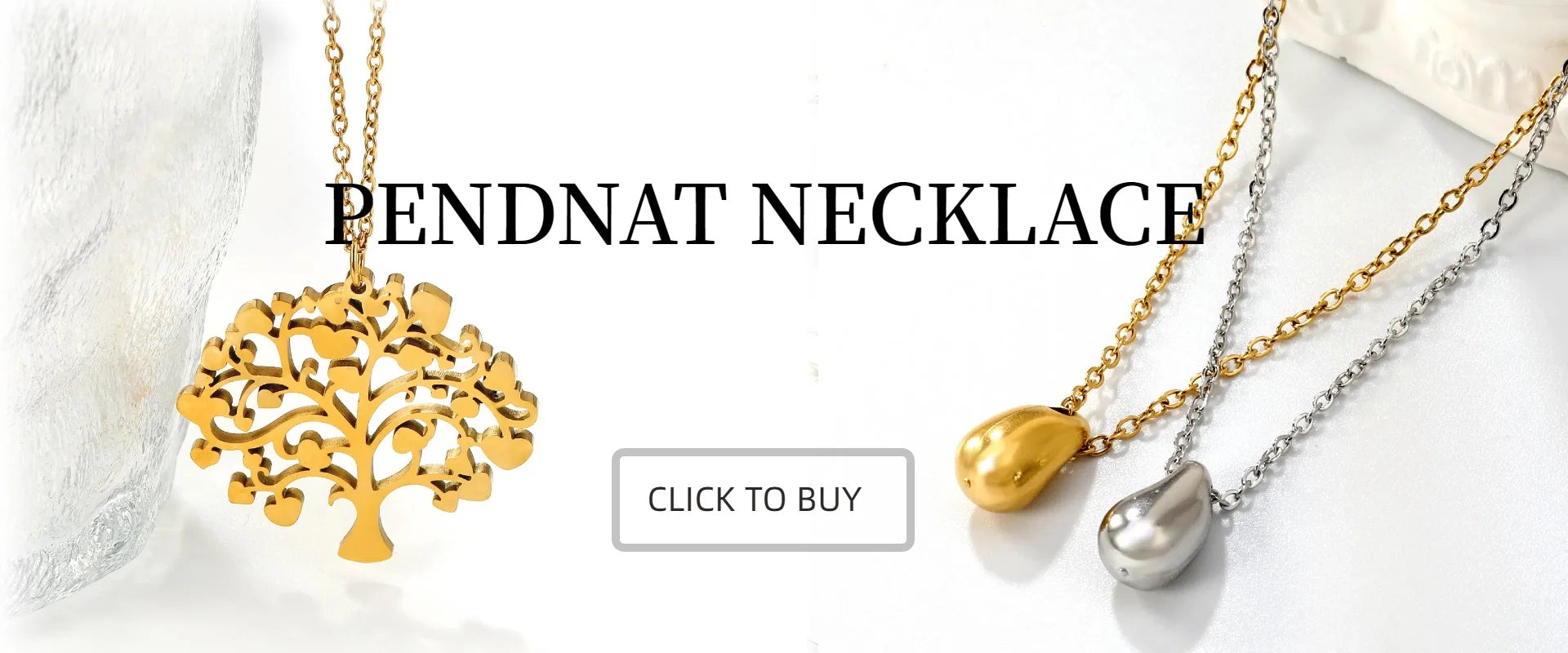 LUXUSTEEL Colorful Water Droplet Women Pendant Necklace Stainless Steel Round Cubic Zirconia Female Chain Necklace Jewelry Gift