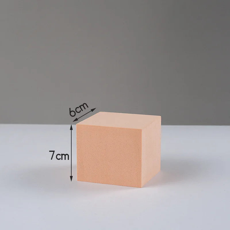 Ins Photography Accessories Geometric Cube Kits Background  Art Photo Props for Lipstick Jewelry Toy Skincare Beauty products