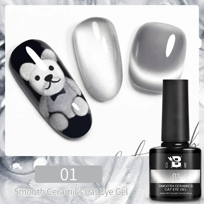 AWStorG 15ml One Step Gel Polish 9 In 1 Diamond Top Coat  Reinforce Long Lasting UV Soak Off Gel Varnish High Light Nail Art