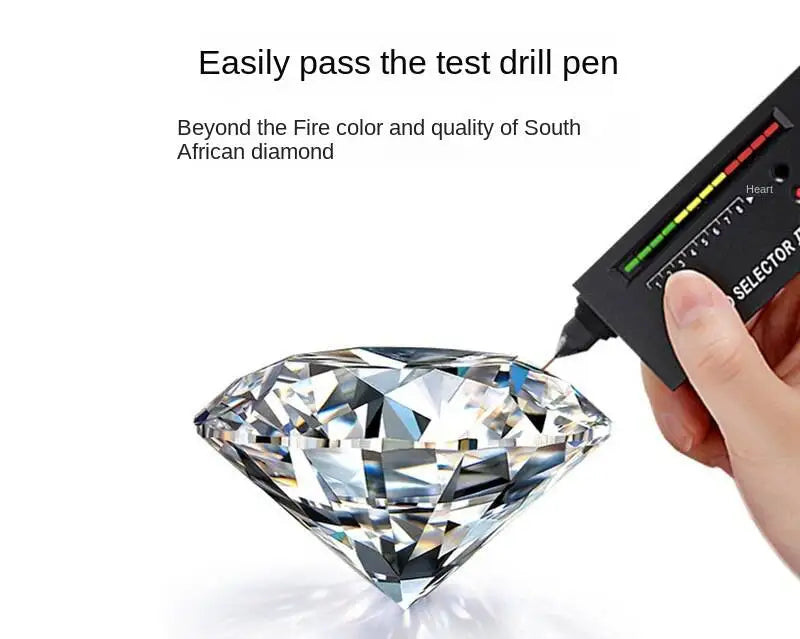 TY 925S Silver Pendant Necklace 1.7/2.8/5ct D Color Moissanite Smile Necklace Fine Jewelry With Certificate Women For Wedding