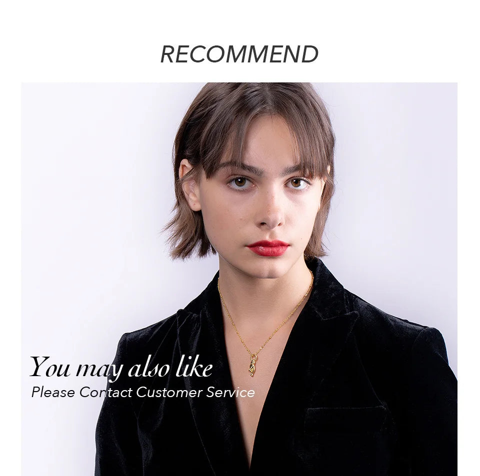 ENFASHION Cute Lipstick Choker Pendant Necklaces For Women Gold Color Necklace 2021 Fashion Jewelry Collar Friends Gift P213199