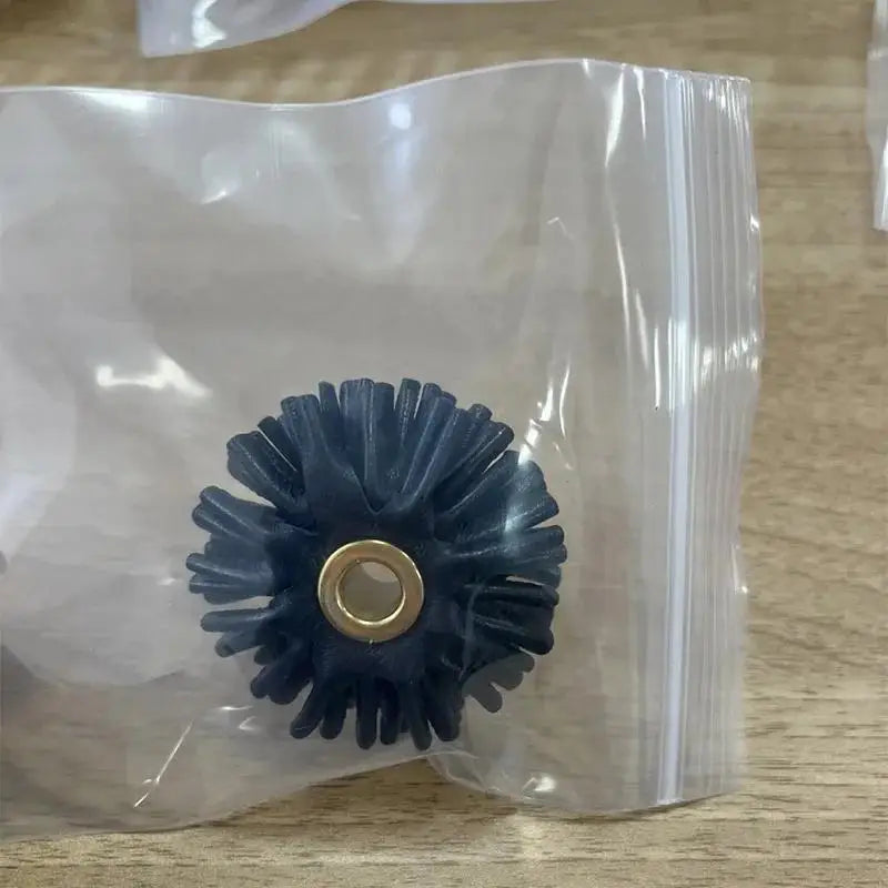 Popular French Flower Bag Pendant DIY Cute Quality Leather Flower Key Chain Necklace Pendant Ornament Jewelry Bag Pendant Gift