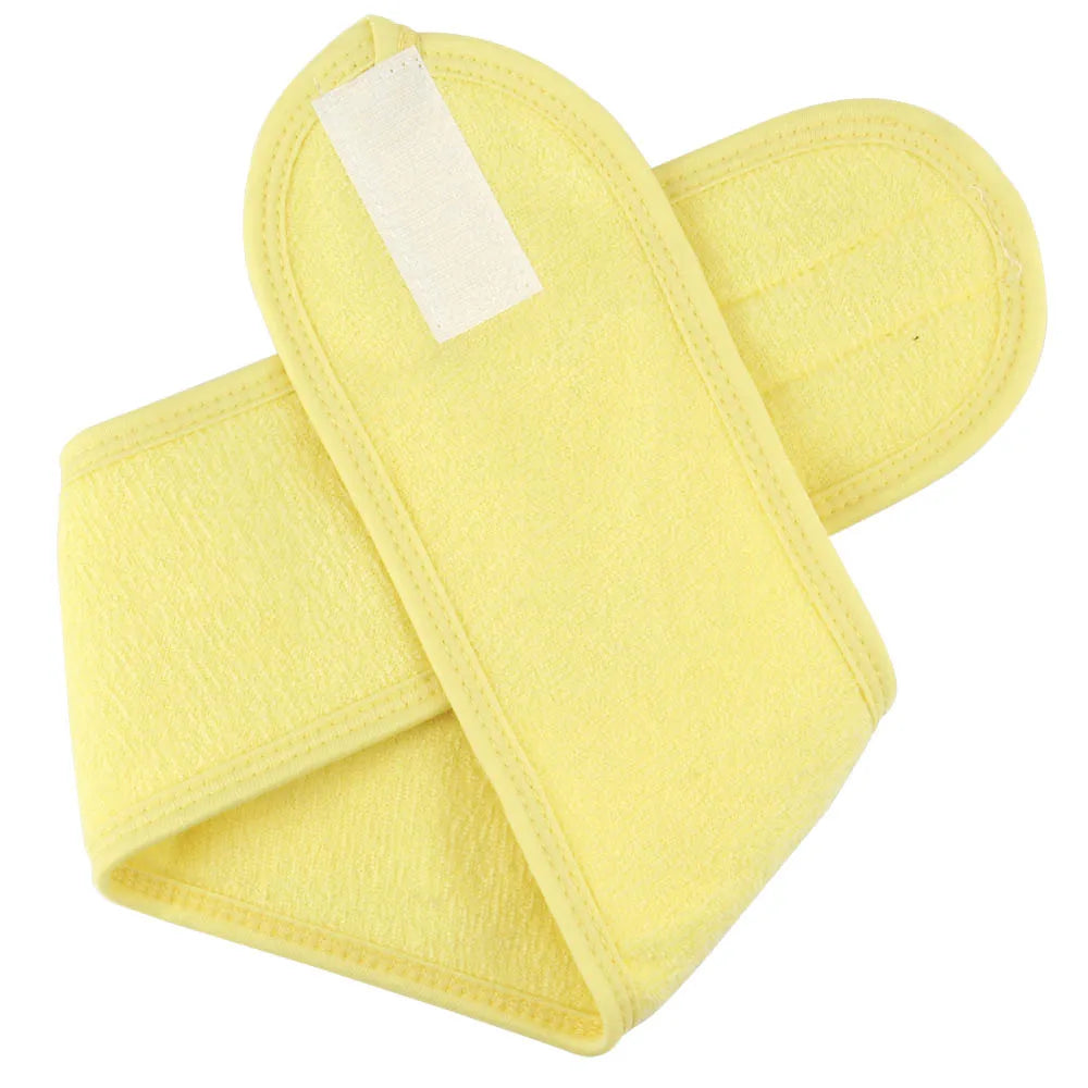 1Pcs Facial Headband Terry Cloth Hair Bands Adjustable Face Wash Headband for Face Washing,Shower, Yoga ,Makeup Wrap Accessories