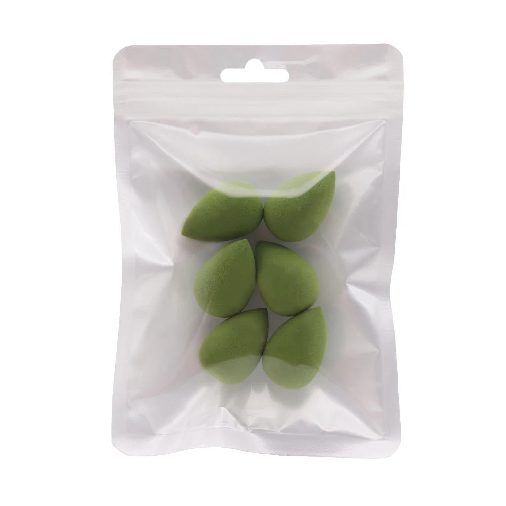 6pcs Mini Makeup Sponge Powder Beauty Sponge Makeup Concealer Liquid Foundation Face Beauty Cosmetic Sponge Make Up Accessories