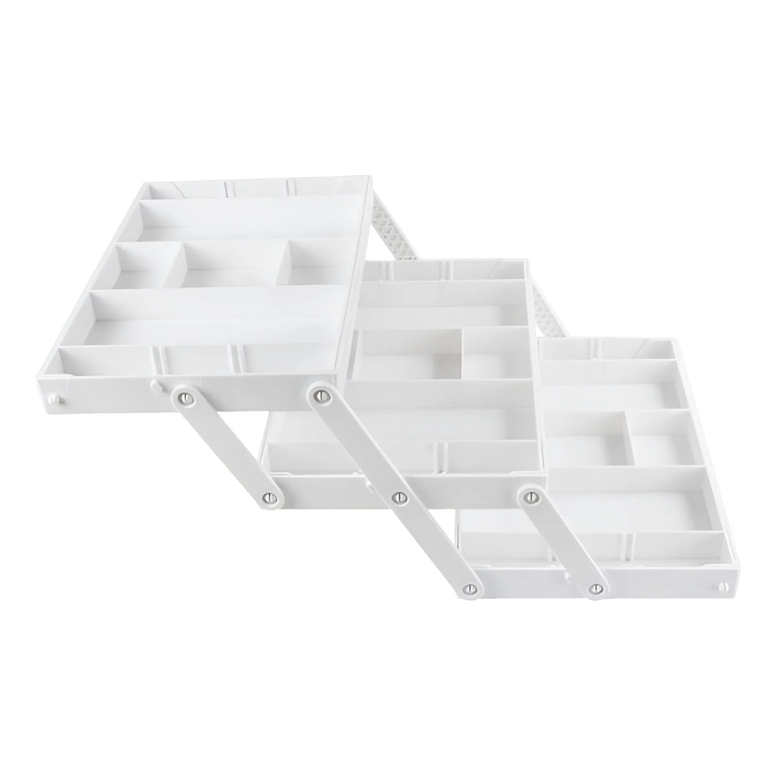 2/3 Tier Adjustable Drawer Organizer Box Trays Make Up Cosmetics Sundries Divider Holder Kitchen Bathroom Closet Jewellery Box