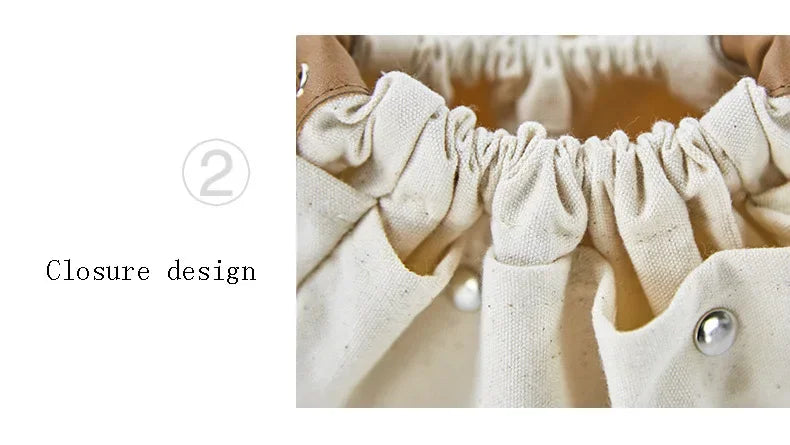 New Drawstring Cosmetic Bags for Women Canvas Organizer Large Capacity Make Up Bag Cotton Travel Storage Bag косметичка Neceser