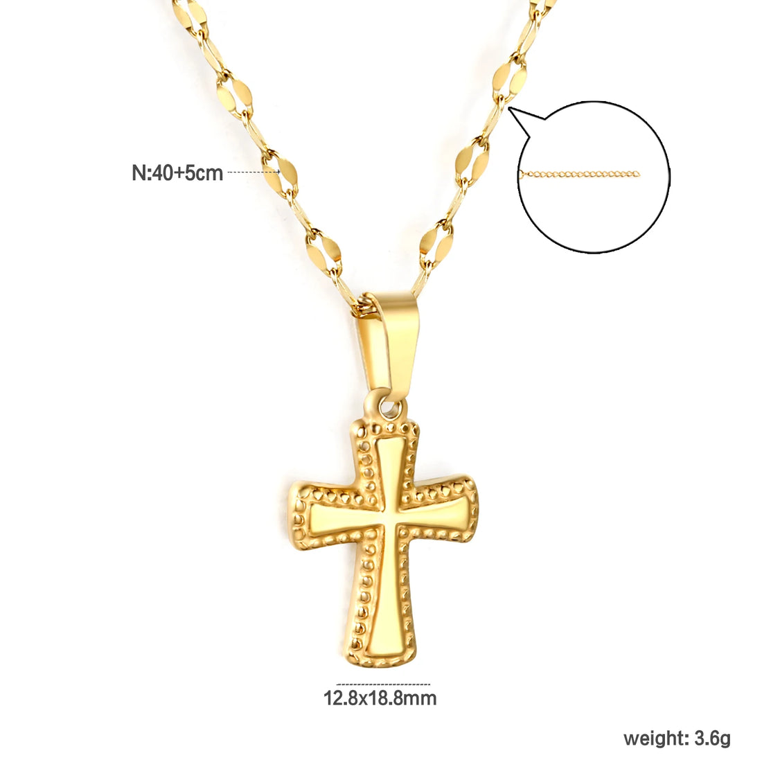 LUXUSTEEL Colorful Water Droplet Women Pendant Necklace Stainless Steel Round Cubic Zirconia Female Chain Necklace Jewelry Gift