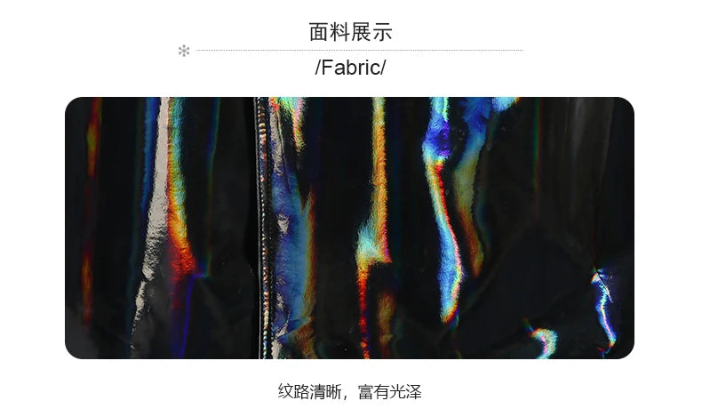 Mauroicardi Spring Soft Thin Flowy Shiny Reflective Holographic Black PVC Faux Leather Trench Coat for Women Maxi Y2K Streetwear