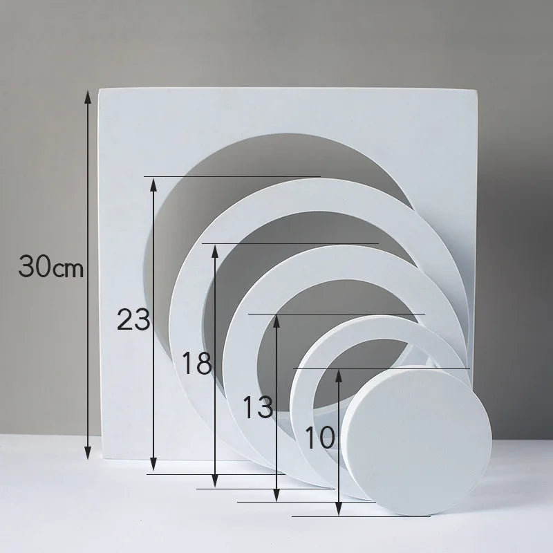 Ins Photography Accessories Geometric Cube Kits Background  Art Photo Props for Lipstick Jewelry Toy Skincare Beauty products