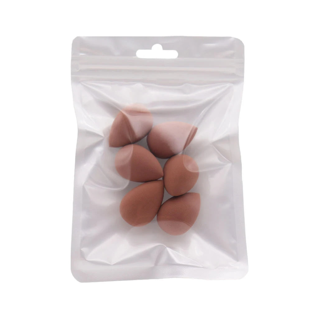 6pcs Mini Makeup Sponge Powder Beauty Sponge Makeup Concealer Liquid Foundation Face Beauty Cosmetic Sponge Make Up Accessories
