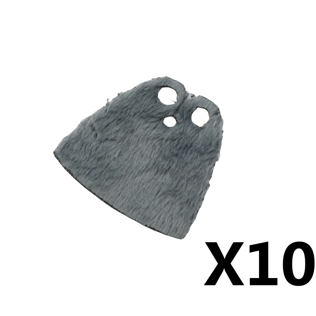 Medieval Military MOC Castle Knight Accessory Building Blocks Warhorse Cape Plush Coat Vest Shield Flag Kit Mini Toy Bricks Gift