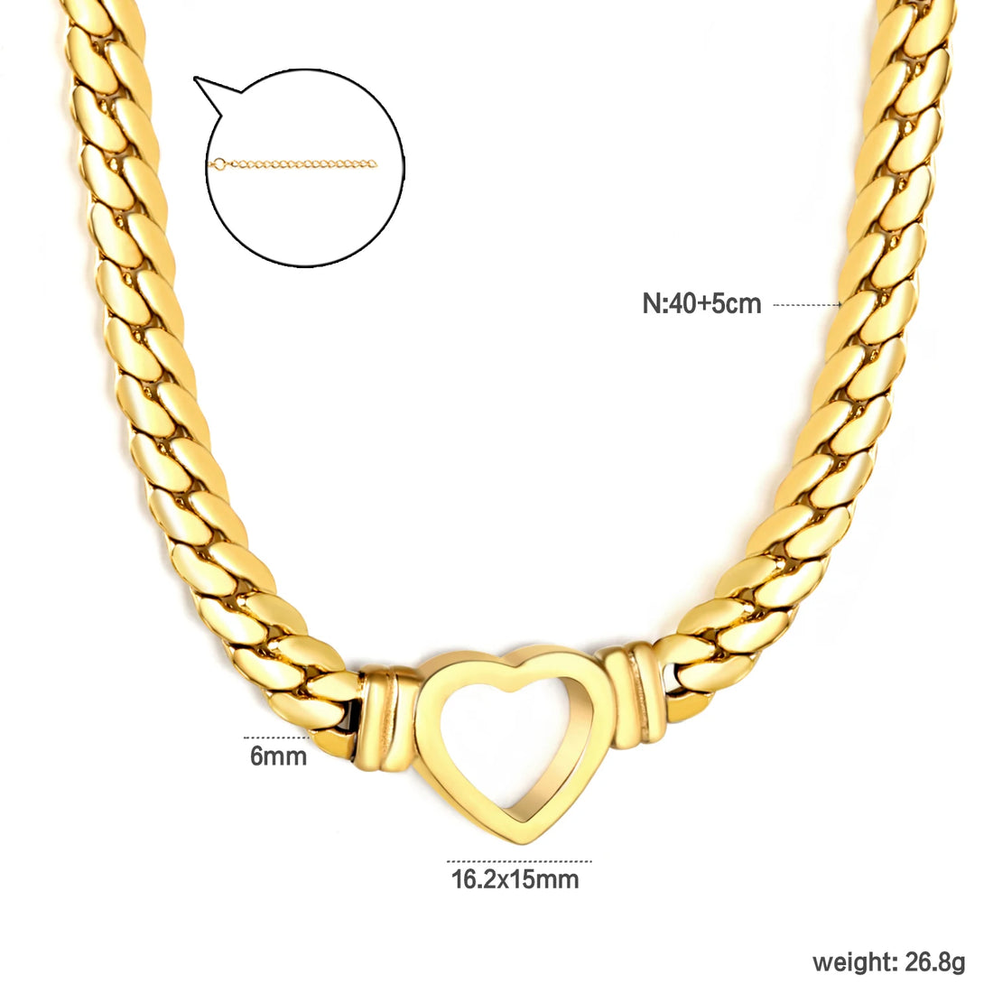 LUXUSTEEL Colorful Water Droplet Women Pendant Necklace Stainless Steel Round Cubic Zirconia Female Chain Necklace Jewelry Gift