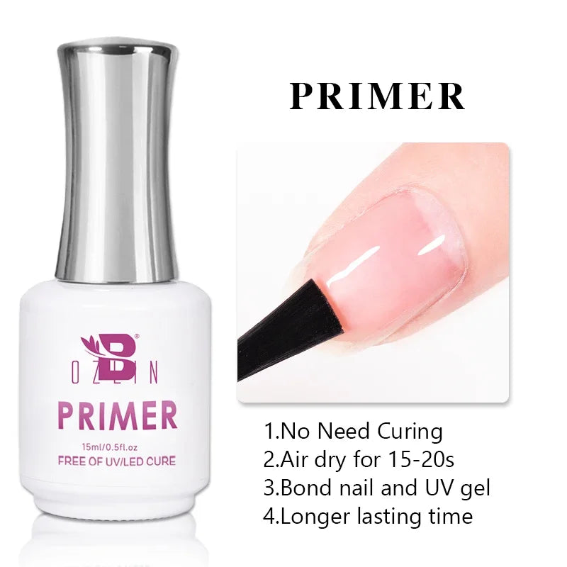 AWStorG 15ml One Step Gel Polish 9 In 1 Diamond Top Coat  Reinforce Long Lasting UV Soak Off Gel Varnish High Light Nail Art