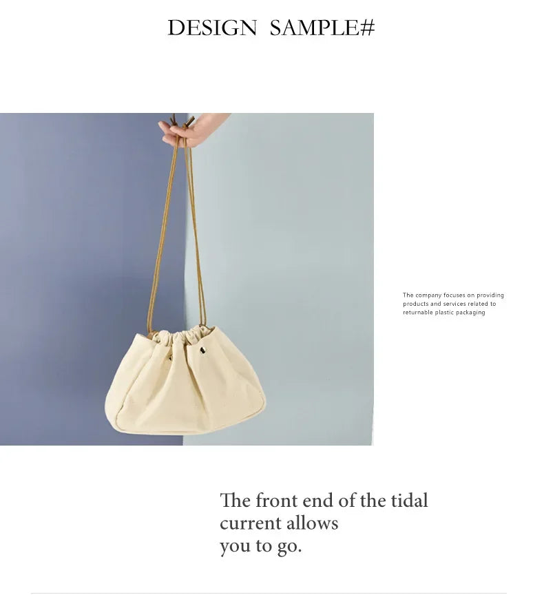 New Drawstring Cosmetic Bags for Women Canvas Organizer Large Capacity Make Up Bag Cotton Travel Storage Bag косметичка Neceser