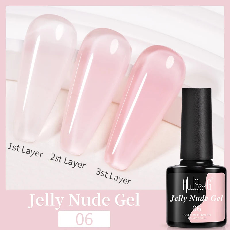 AWStorG 15ml One Step Gel Polish 9 In 1 Diamond Top Coat  Reinforce Long Lasting UV Soak Off Gel Varnish High Light Nail Art