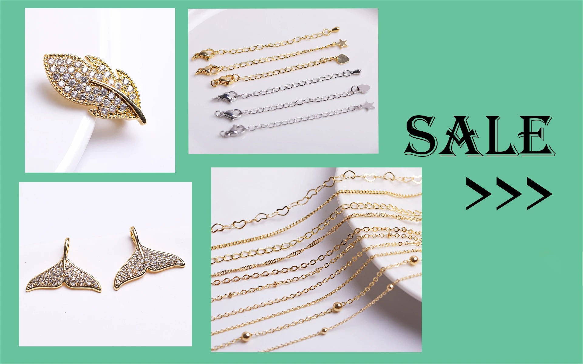 4MM 18K Gold Plated Flower Cup Pearl Pendant Mounting Connectors With Cap And Peg For DIY Jewelry Making Accessories Wholesale