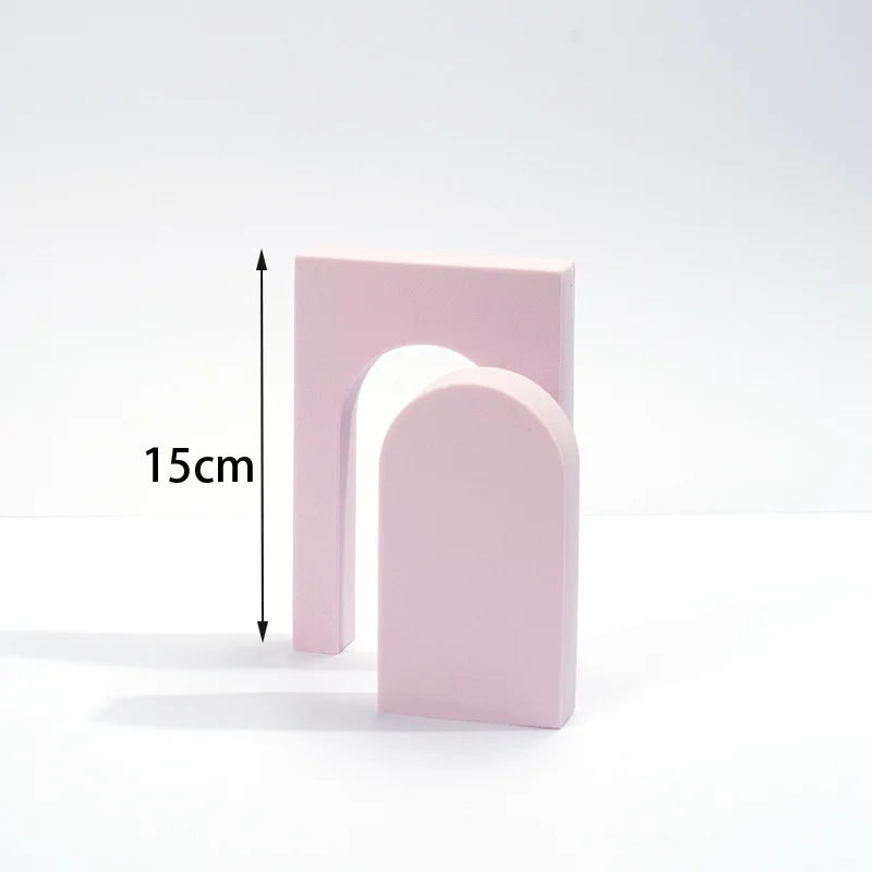 Ins Photography Accessories Geometric Cube Kits Background  Art Photo Props for Lipstick Jewelry Toy Skincare Beauty products
