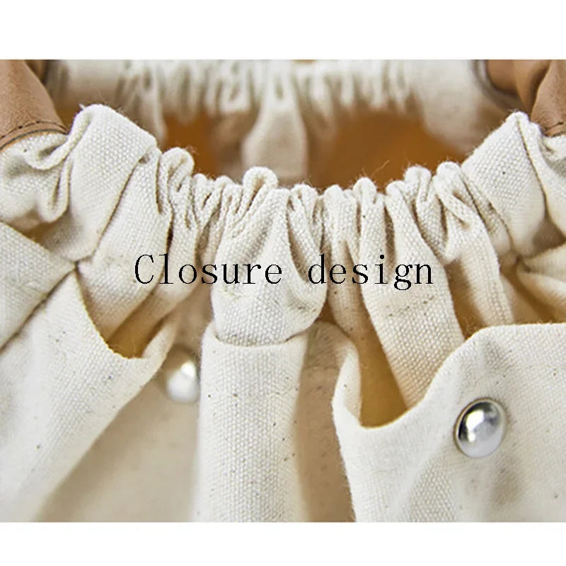 New Drawstring Cosmetic Bags for Women Canvas Organizer Large Capacity Make Up Bag Cotton Travel Storage Bag косметичка Neceser