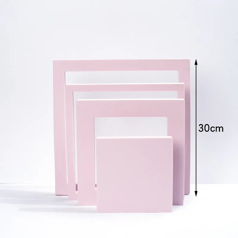 Ins Photography Accessories Geometric Cube Kits Background  Art Photo Props for Lipstick Jewelry Toy Skincare Beauty products