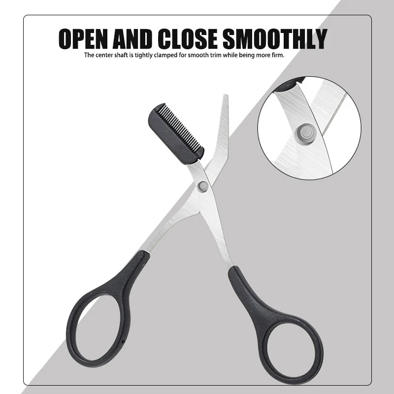 Eyebrow Trimmer Scissor Beauty Products for Women Eyebrow Scissors with Comb Eyebrow Shaver Makeup Tools Beauty Scissors