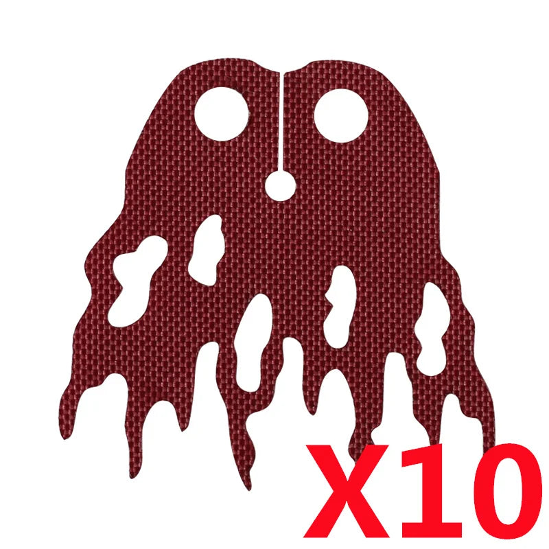 Medieval Military MOC Castle Knight Accessory Building Blocks Warhorse Cape Plush Coat Vest Shield Flag Kit Mini Toy Bricks Gift