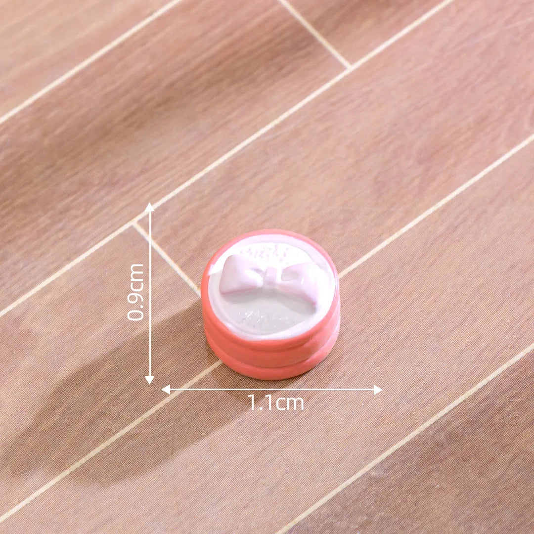 Kawaii Imitation Cosmetics Lipstick Nail Polish Flat Back Resin Cabochons DIY Jewelry Craft Dollhouse Decoration Accessories