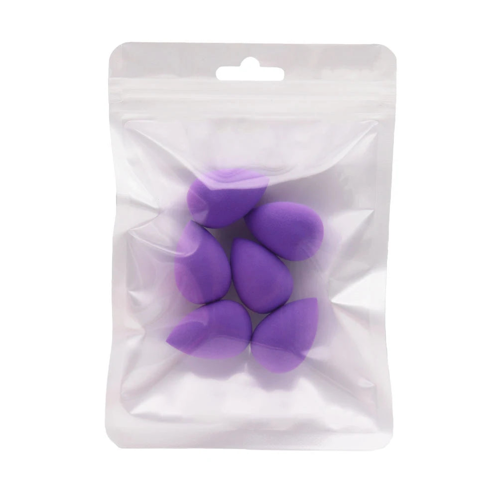 6pcs Mini Makeup Sponge Powder Beauty Sponge Makeup Concealer Liquid Foundation Face Beauty Cosmetic Sponge Make Up Accessories