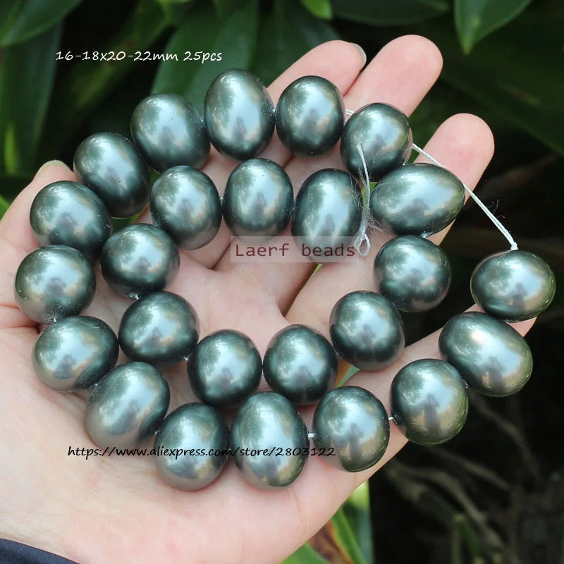 Shell Pearl Oval Water Drop 15inch, Many shapes ,For DIY Jewelry Making ! Necklace ,Bracel