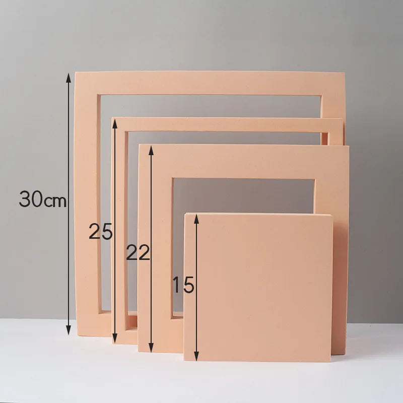 Ins Photography Accessories Geometric Cube Kits Background  Art Photo Props for Lipstick Jewelry Toy Skincare Beauty products