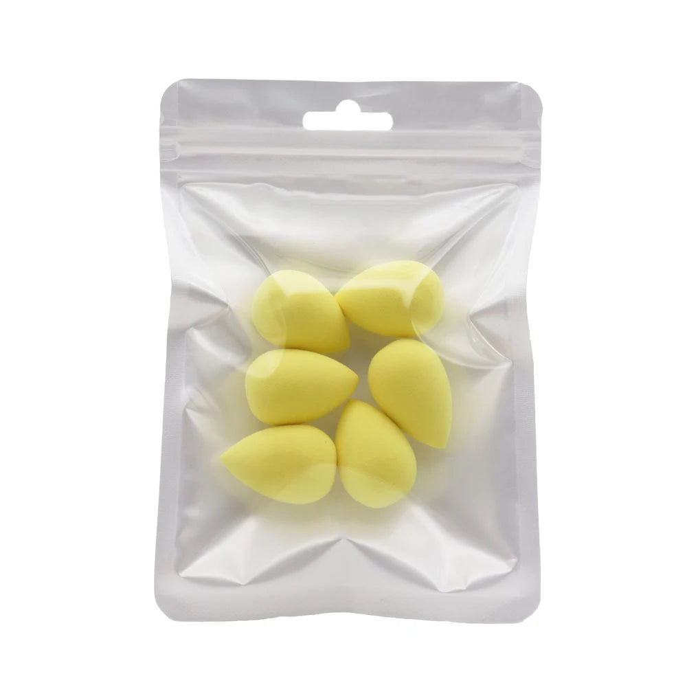 6pcs Mini Makeup Sponge Powder Beauty Sponge Makeup Concealer Liquid Foundation Face Beauty Cosmetic Sponge Make Up Accessories