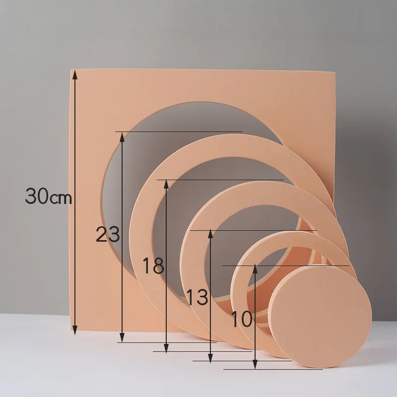 Ins Photography Accessories Geometric Cube Kits Background  Art Photo Props for Lipstick Jewelry Toy Skincare Beauty products