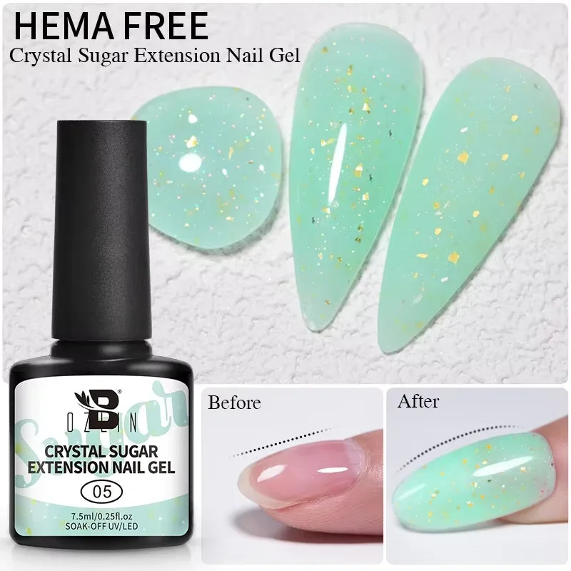 AWStorG 15ml One Step Gel Polish 9 In 1 Diamond Top Coat  Reinforce Long Lasting UV Soak Off Gel Varnish High Light Nail Art