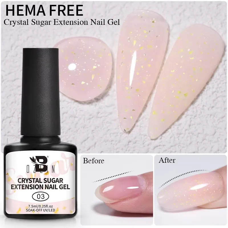 AWStorG 15ml One Step Gel Polish 9 In 1 Diamond Top Coat  Reinforce Long Lasting UV Soak Off Gel Varnish High Light Nail Art