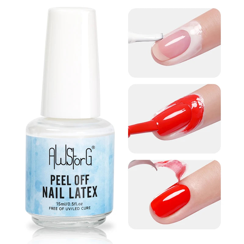 AWStorG 15ml One Step Gel Polish 9 In 1 Diamond Top Coat  Reinforce Long Lasting UV Soak Off Gel Varnish High Light Nail Art